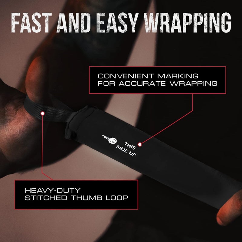 BOXERPOINT 180" Ringside Boxing Wraps for Men & Women - Breathable Hand Wraps for Boxing, Muay Thai, Kickboxing, MMA Gear - Image 5